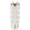 Picture of ATI Outdoors Shark Muzzle Brake - 1/2-28 Thread With Crush Washer - Fits AR-15 - Stainless Steel A.5.10.2252