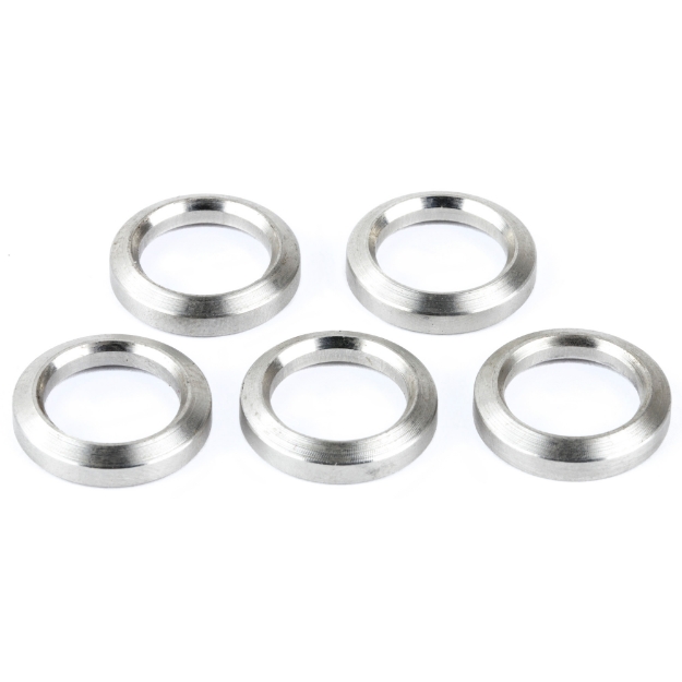 Picture of ATI Outdoors AR-15 Crush Washer 5 Pack - Fits Over 1/2"-28 Threads - Stainless Steel Finish A.5.10.2254