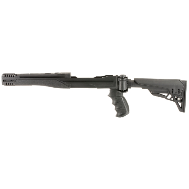 Picture of ATI Outdoors TactLite - Stock - Fits Ruger 10/22 - 6 Position Adjustable Side Folding Stock w/ Cheekrest & Scorpion Recoil System - Black Finish B.2.10.1216