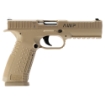 Picture of American Precision Firearms Strike One - Semi-automatic - Striker Fired - Full Size - Polymer Frame Pistol - 9MM - 5" Barrel - No Manual Safety - Cerakote Finish - Tan - 10 Rounds - 2 Magazines AFS1-9-TA-10