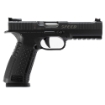 Picture of American Precision Firearms Strike One - Speed - Semi-automatic - Striker Fired - Full Size - Polymer Frame Pistol - 9MM - 5" Barrel - No Manual Safety - Matte Finish - Black - Fiber Optic Front Sight with Adjustable Rear - 10 Rounds - 2 Magazines AFS1S-9-BK-10