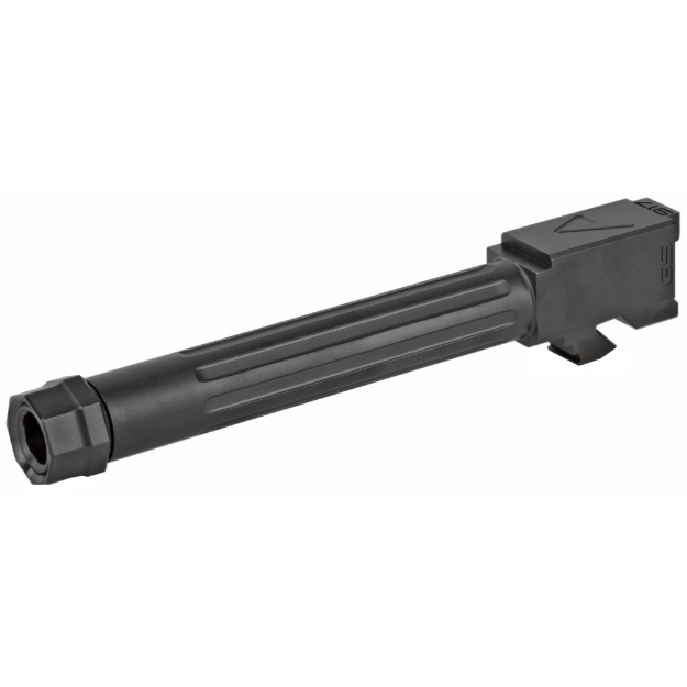 Picture of Agency Arms Mid Line Barrel - 9MM - Black Nitride Finish - Threaded And Fluted - Fits Glock 17 Gen 5 MGL17G5T-FDLC