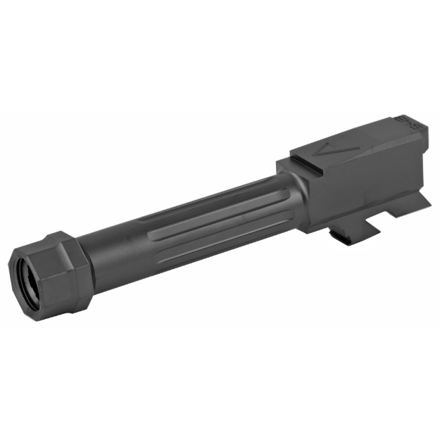 Picture of Agency Arms Mid Line Barrel - 9MM - Black Nitride Finish - Threaded And Fluted - Fits Glock 43 MLG43T/FDLC