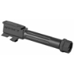 Picture of Agency Arms Mid Line Barrel - 9MM - Black Nitride Finish - Threaded And Fluted - Fits Glock 43 MLG43T/FDLC