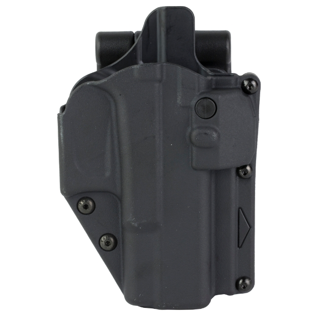 Picture of Rapid Force Rapid Force Level II Slim - Outside the Waistband Holster - Fits Glock 19/23/19x/45 - Quick Detach System - Polymer - Black R2-LB-0057-R-B-L0-D