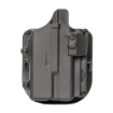 Picture of Rapid Force Rapid Force Level II Slim - Outside the Waistband Holster - Fits Sig P365XL/Spectre Comp with Light - Polymer - Paddle Attachment - Black R2-PA-1006-R-B-L1-D