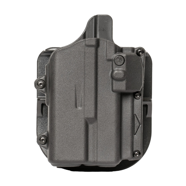 Picture of Rapid Force Rapid Force Level II Slim - Outside the Waistband Holster - Fits Sig P365XL/Spectre Comp with Light - Polymer - Paddle Attachment - Black R2-PA-1006-R-B-L1-D