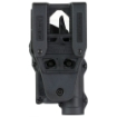 Picture of Rapid Force Rapid Force Duty Holster - Outside the Waistband Holster - Level 2 Retention - Fits Glock 17/31/47/22 (Will Not Fit Gen 5 G22) with Light - Mid Ride - Right Hand - Polymer - Black RFS-0601-R-MB-7-D