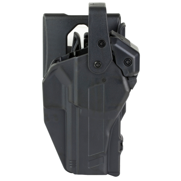 Picture of Rapid Force Rapid Force Duty Holster - Outside the Waistband Holster - Level 3 Retention - Fits Sig P320C with Red Dot Optic - Right Hand - Polymer - Black RFS-0691-R-MB-5-D