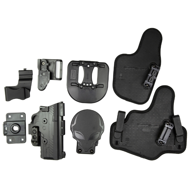 Picture of Alien Gear Holsters ShapeShift Modular Holster System - Core Carry Pack - Fits Sig Sauer P320 Compact/Carry/X Compact/X Carry - Right Hand - Black SSHK-0692-RH-D