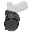 Picture of Alien Gear Holsters Shape Shift Paddle Holster - Black - Fits Glock-19/19X/32/45 (Gen1-5) - Glock-23 (Gen 1-4) - Shadow Systems MR922 - Right Hand SSPA-0057-RH-R-15-D