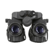 Picture of AGM Global Vision NVG 40 NW2 - Night Vision Binocular/Dual Tube - 1X Magnification - Gen 2+ - P45 White Phosphor IIT - Black 14NV4122484021