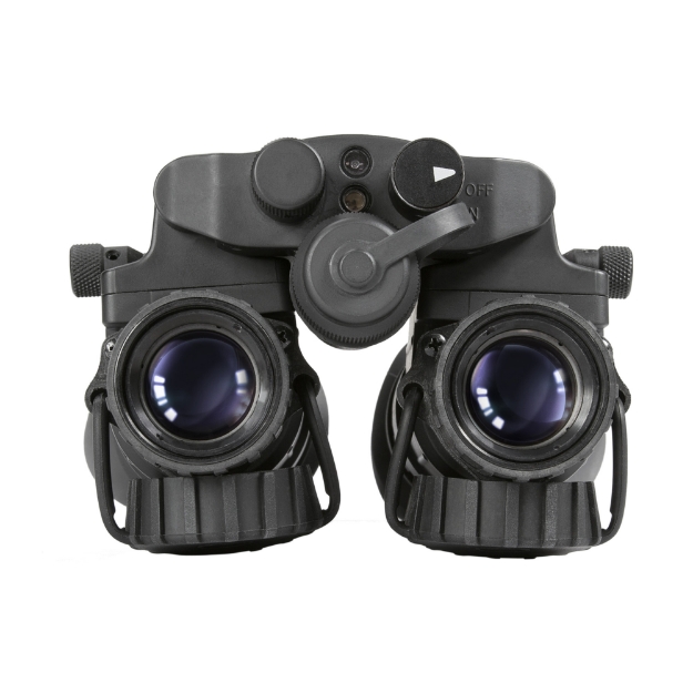 Picture of AGM Global Vision NVG 40 NW2 - Night Vision Binocular/Dual Tube - 1X Magnification - Gen 2+ - P45 White Phosphor IIT - Black 14NV4122484021