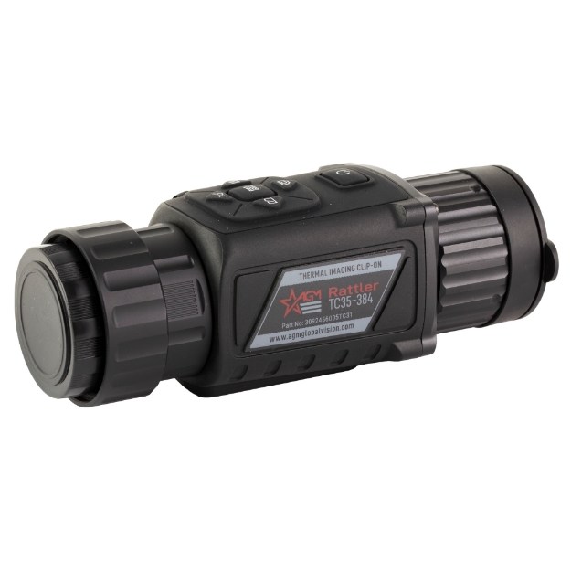 Picture of AGM Global Vision Rattler TC35-384 - Thermal Imaging Clip On - 1X Magnification - 17 Micron - 384x288 (50 Hz) - 35mm Lens - Black 3092456005TC31