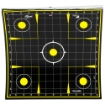 Picture of Allen EZ AIM Adhesive - Sight Grid - 12.5" - 30 Pack - Black/Chartreuse 15221-30