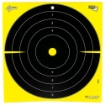 Picture of Allen EZ AIM Adhesive - Bullseye - 12.5" - 30 Pack - Black/Chartreuse 15214-30