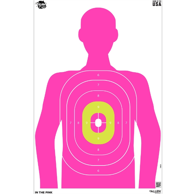 Picture of Allen Pink Silhouette EZ Aim - Paper Targets - 3 Pack - 23"X35" - Pink 15653