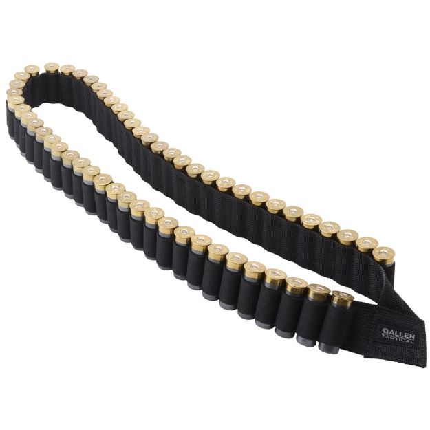 Picture of Allen Shotshell Bandolier - Fits 12Ga Shotshells - Holds up to 56 Shotgun Shells - Black Finish 220