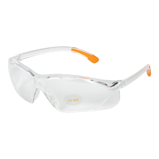 Picture of Allen Shooting Glasses - Clear/Orange Finish 22753