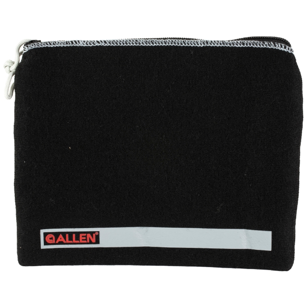 Picture of Allen Locking Pistol Pouch - Compact - 9"x7" - Fleece - Black 3628