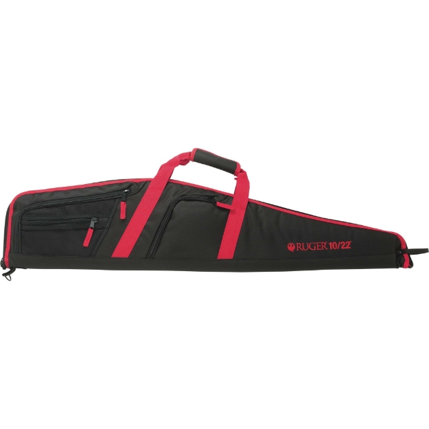 Picture of Allen Ruger Flagstaff 10/22 Single Scoped Rifle Case - 40" - Black/Red Finish - Endura Fabric 375-40