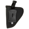 Picture of Allen Cortez - Outside Waistband Holster - Fits Small/Medium Revolvers with a 2"-3" Barrel - Nylon Construction - Snap Closure - Matte Finish - Black - Right Hand 44800