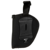 Picture of Allen Cortez - Outside Waistband Holster - Fits Small 5-Shot Revolvers with 2" Barrel and Hammer Spur - Nylon Construction - Snap Closure - Matte Finish - Black - Right Hand 44809