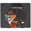 Picture of Allen Krome - Compact Handgun Cleaning Kit - 14 Piece - 22LR- 45ACP - Molded Case 70607