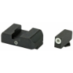 Picture of AmeriGlo I-Dot 2 Dot Sights for Glock 20,21,29,30,31,32,36 - Green with White Outline - Front and Rear Sights GL-102