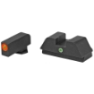 Picture of AmeriGlo I-Dot - Sight - Fits Glock 42 and 43 - Green Tritium Orange Outline Front with Green Rear GL-205