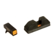 Picture of AmeriGlo CAP - Combative Application Pistol Sight - Fits Glock 20,21,29,30,31,32,36 - Green/Orange - Green Tritium Front Sight With Orange Lumi Outline - Rear Sight with Orange Lumi Horizontal Center Line GL-617