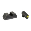 Picture of AmeriGlo Optic Compatible Sets for Glock - For Glock 43X/48 MOS - Green Tritium with LumiGreen Outline - Black Rear - .220" Front and .295" Rear GL-680