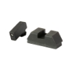 Picture of AmeriGlo Optic Compatible Sets for Glock - For Glock 43X/48 MOS - Green Tritium with Black Outline - Black Rear - .220" Front and .295" Rear GL-880