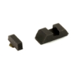 Picture of AmeriGlo Defoor - Sight - Fits Glock 42 and 43 - Black Serrated Front - Black Rear - Front/Rear GT-532