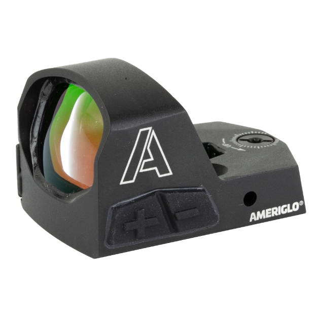 Picture of AmeriGlo Haven - Red Dot - 3.5 MOA Dot - RMR Footprint - Includes AmeriGlo Glock Optic Compatible Iron Sights (GL-524) - Black HVN03