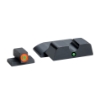 Picture of AmeriGlo Pro i-Dot - 2 Dot Complete Set - Tritium Night Sight - Fits S&W Shield - Green/Orange - Front/Rear Sights SW-245