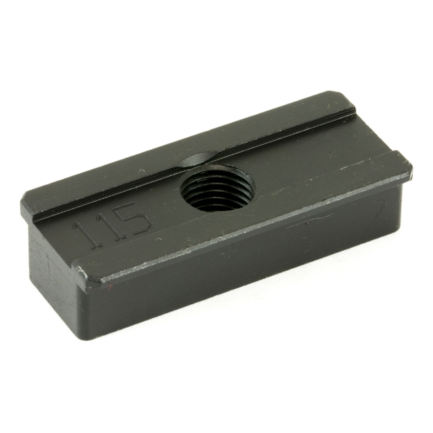 Picture of MGW Armory Universal Sight Tool Shoe Plate - For Glock 42 and 43 - Use With RangeMaster Universal Tool SP800 - Black Finish MGWSP115