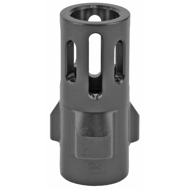 Picture of Angstadt Arms Flash Hider - 3 Lug - 9MM - 1/2x28 Threads - 1.42" Length - Nitride Finish - Black Color ANGAA093LHB28