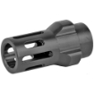 Picture of Angstadt Arms Flash Hider - 3 Lug - 9MM - 1/2x36 Threads - 1.42" Length - Nitride Finish - Black Color ANGAA093LHB36