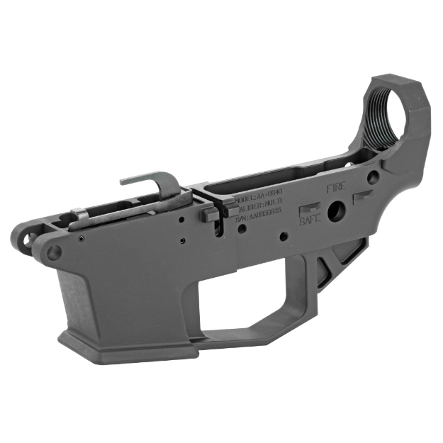 Picture of Angstadt Arms 0940 - Semi-automatic - Stripped Lower Receiver - 9MM/40S&W - Anodized Finish - Black - Accepts Glock Pattern Magazines AA0940LRBA