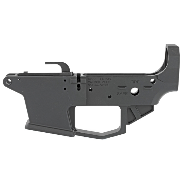 Picture of Angstadt Arms 1045 - Semi-automatic - Stripped Lower Receiver - 45ACP/ 10MM - Anodized Finish - Black - Accepts Glock Pattern Magazines AA1045LRBA