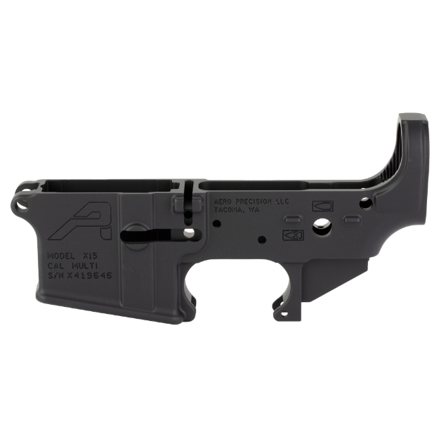 Picture of Aero Precision X15 - Gen 2 - Semi-automatic - Stripped Lower Receiver - .223 Remington/556NATO - Aluminum - Anodized Finish - Black APAR501101C