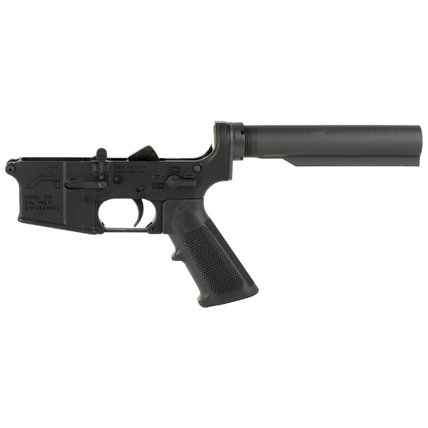 Picture of Aero Precision Carbine Complete Lower Receiver - Semi-Automatic - 223 Remington/556NATO - Anodized - Black APAR501374