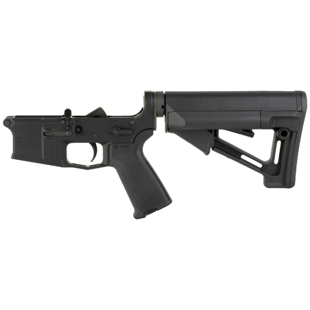 Picture of Aero Precision M4E1 - Complete Lower Receiver - Semi-automatic - 223 Remington/556NATO - Magpul STR Stock - Magpul MOE Grip - Anodized - Black APAR600103