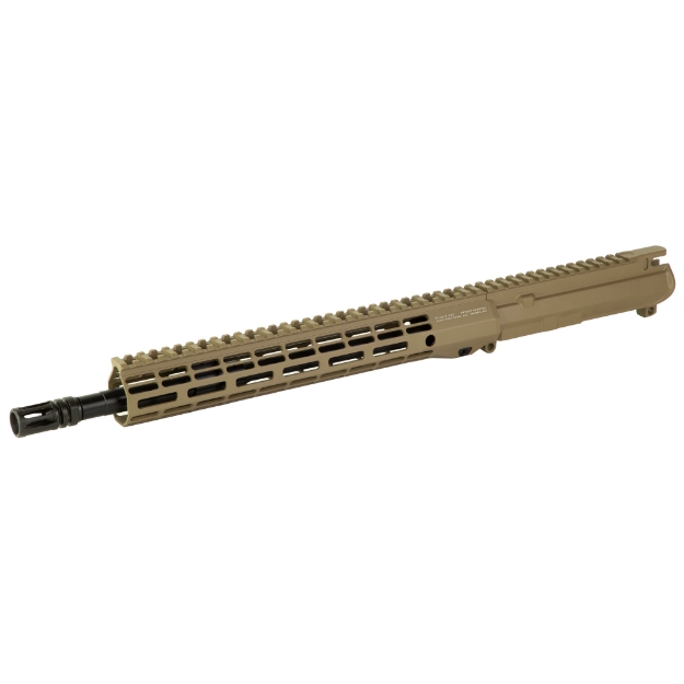 Picture of Aero Precision M4E1-T - AR15 Complete Upper - 223 Remington/556NATO - 14.5" Barrel - 1:7 Twist - Mid Length Gas System - ATLAS R-ONE 12.7" M-LOK Handguard - Cerakote Finish - Flat Dark Earth - Does Not Include BCG or Charging Handle APAR700714M5