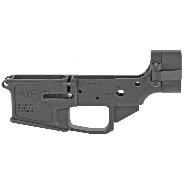 Picture of Alex Pro Firearms Stripped Side Folder - Semi-automatic - Stripped Lower Receiver - 223 Rem/556NATO - Black LP-SF1