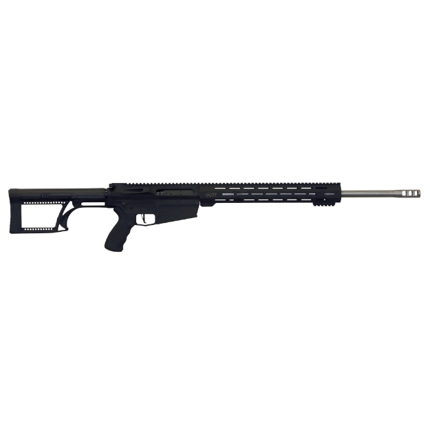 Picture of Alex Pro Firearms MLR - Semi-automatic Rifle - 7MM Remington Magnum - 22" Barrel - 1:9 Twist - Matte Finish - Black - Luth-AR MBA-2 Stock - CMC 3.5 Flatblade Trigger - APF 15.5" Free Float MLOK Handguard - 5 Rounds - 4 Magazines MLR-7MM