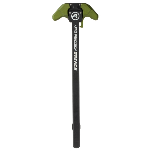 Picture of Aero Precision BREACH - AR-10 Charging Handle - Ambidextrous - Small Lever - Gas Deflection Shelf - Anodized Finish - Black and Olive Drab Green APRA700330C