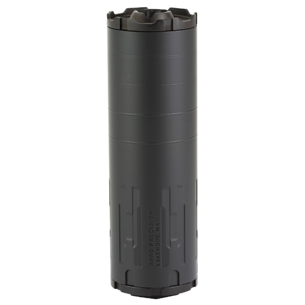 Picture of Aero Precision LAHAR-30K - Suppressor - 300WIN - Direct Thread 5/8-24" - 17-4 Stainless Steel Construction - No Barrel Length Restrictions - Black APRS100102C