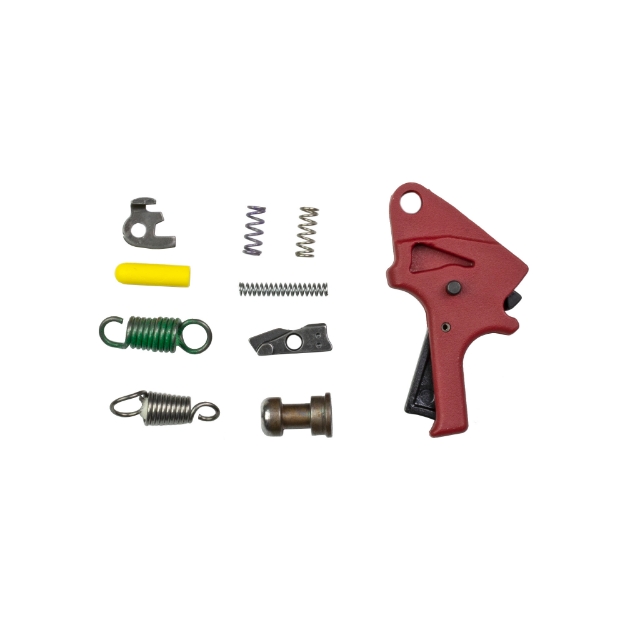 Picture of Apex Tactical Specialties Flat-Faced Forward Set Sear & Trigger Kit Polymer  - Trigger - Red 100-P154-R